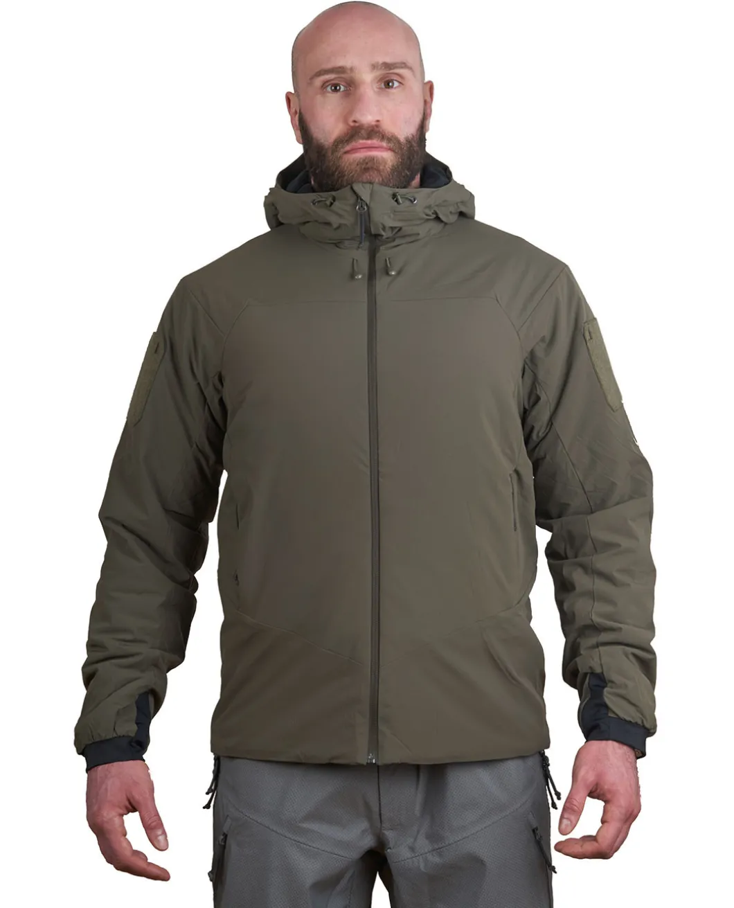 Mid Insulation Hoody LE Olive Green