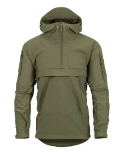 Mistral Anorak Jacket Soft Shell Adaptive Green