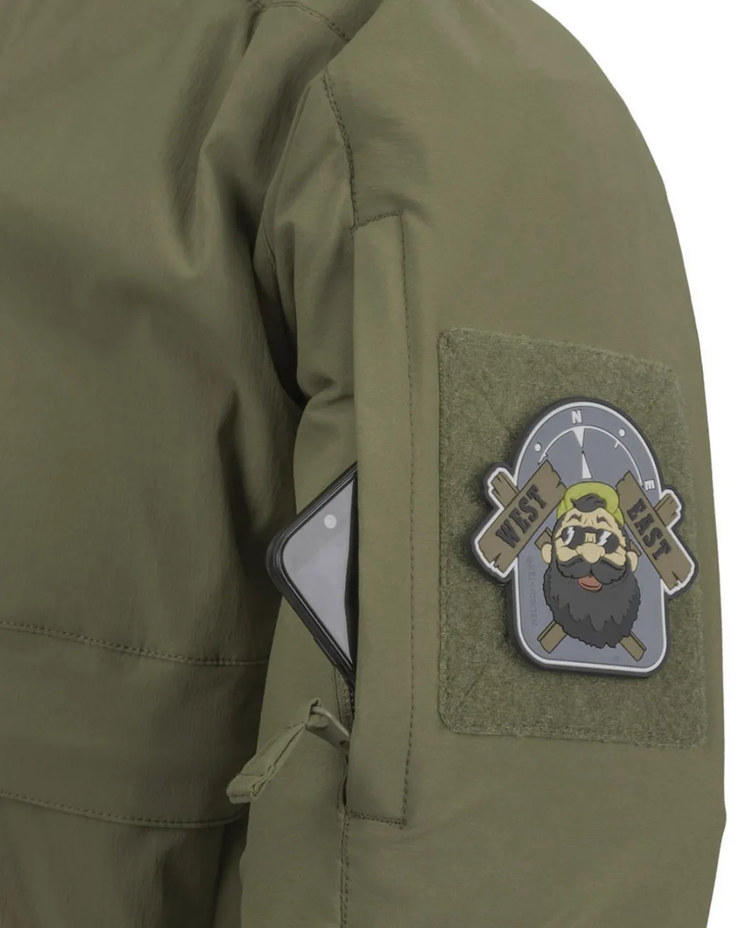 Mistral Anorak Jacket Soft Shell Adaptive Green