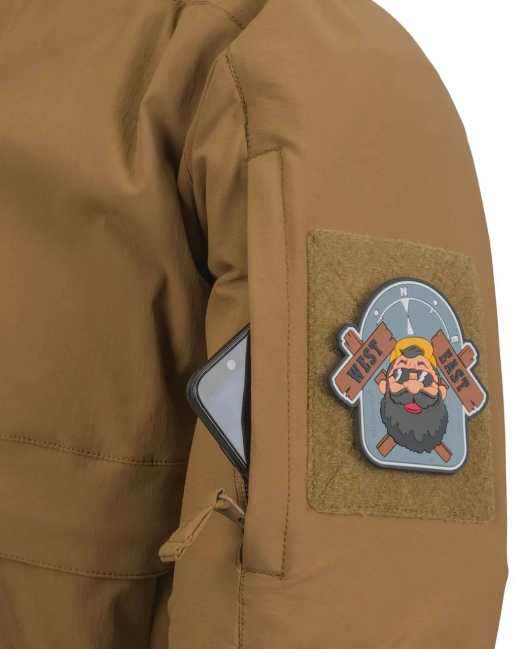 Mistral Anorak Jacket Soft Shell Mud Brown