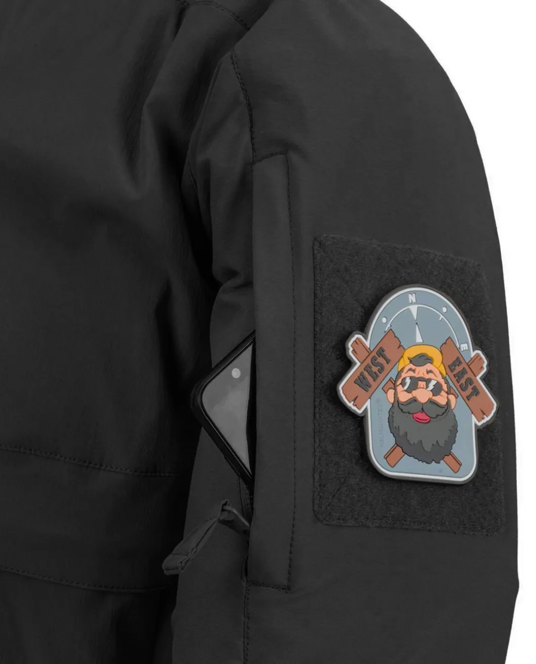 Mistral Anorak Jacket Soft Shell Black Schwarz