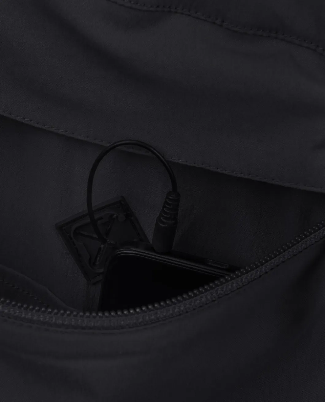 Mistral Anorak Jacket Soft Shell Black Schwarz