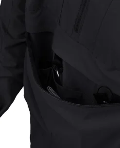 Mistral Anorak Jacket Soft Shell Black Schwarz