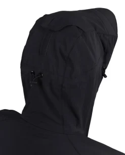 Mistral Anorak Jacket Soft Shell Black Schwarz