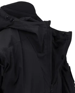 Mistral Anorak Jacket Soft Shell Black Schwarz