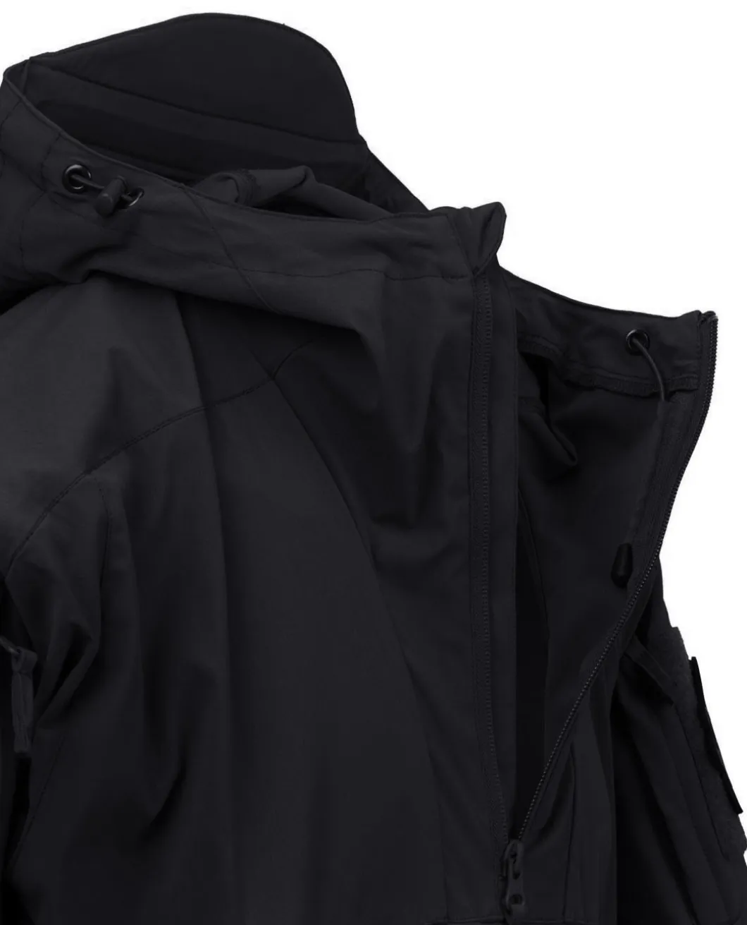 Mistral Anorak Jacket Soft Shell Black Schwarz