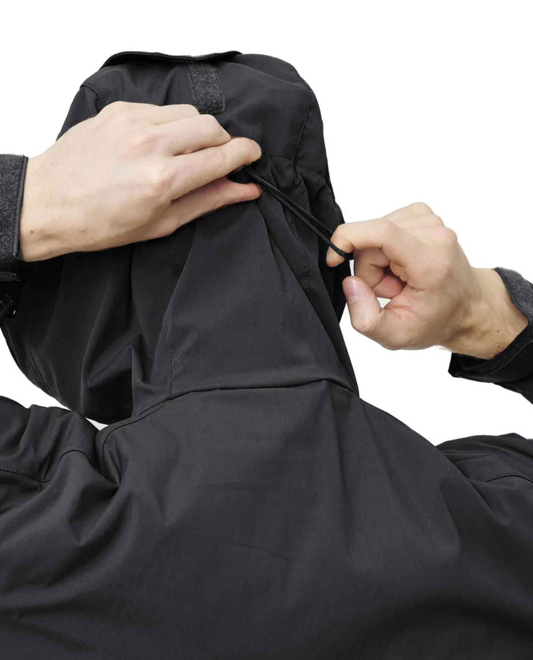 Mistral Anorak Jacket Soft Shell Black Schwarz