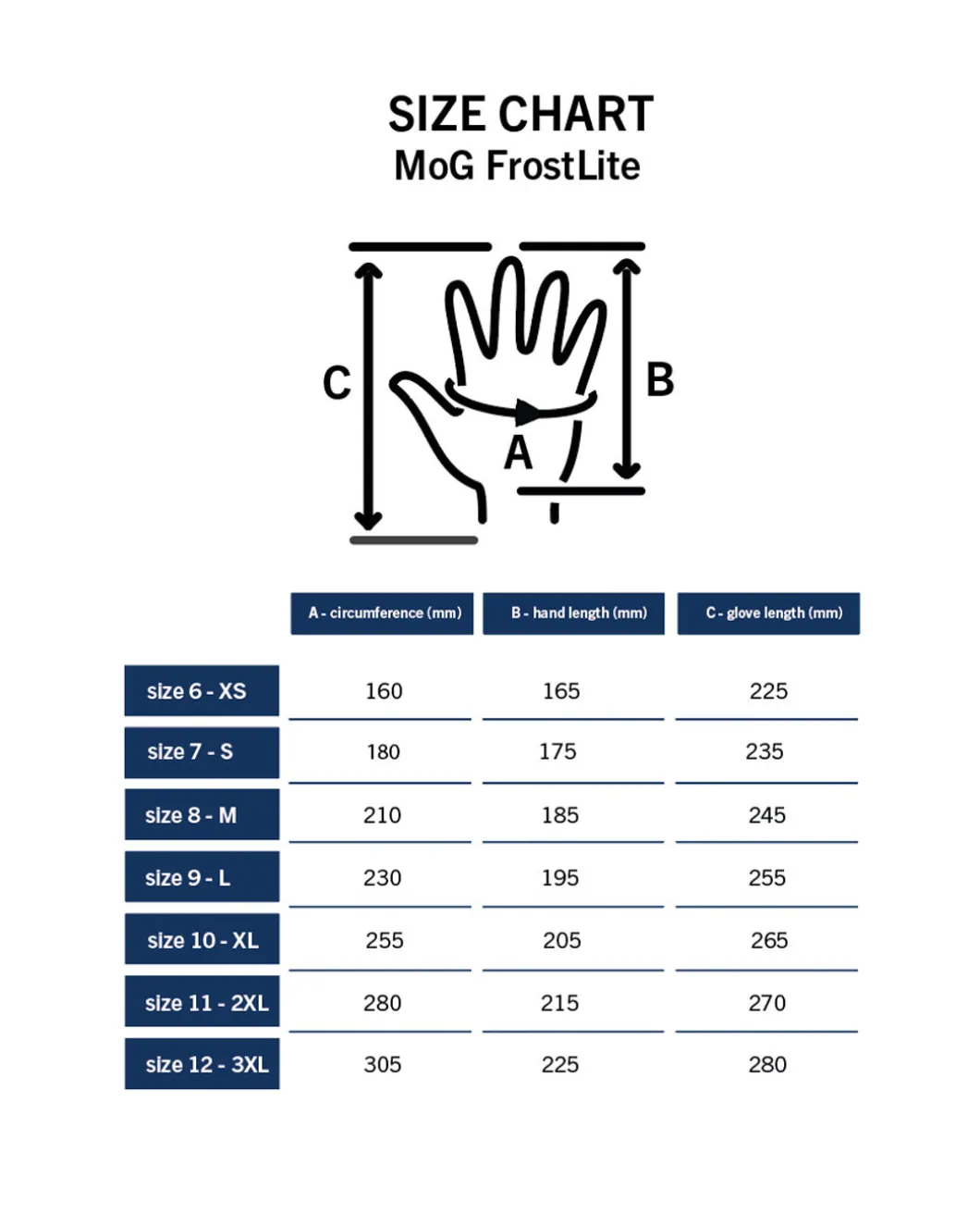 MoG FrostLite Black Schwarz