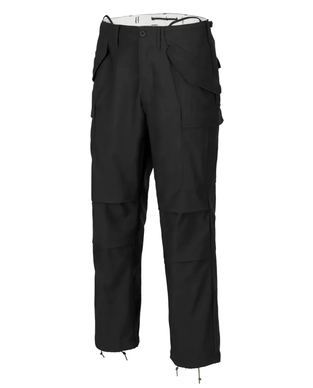 M65 Trousers NyCo Sateen Black Schwarz