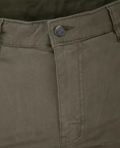 M.U.C. Chino Elastane Flat Dark Earth