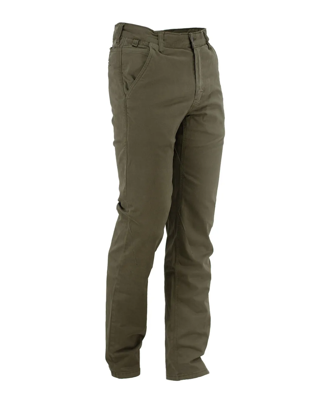 M.U.C. Chino Elastane Flat Dark Earth