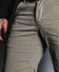M.U.C. Chino Elastane Flat Dark Earth