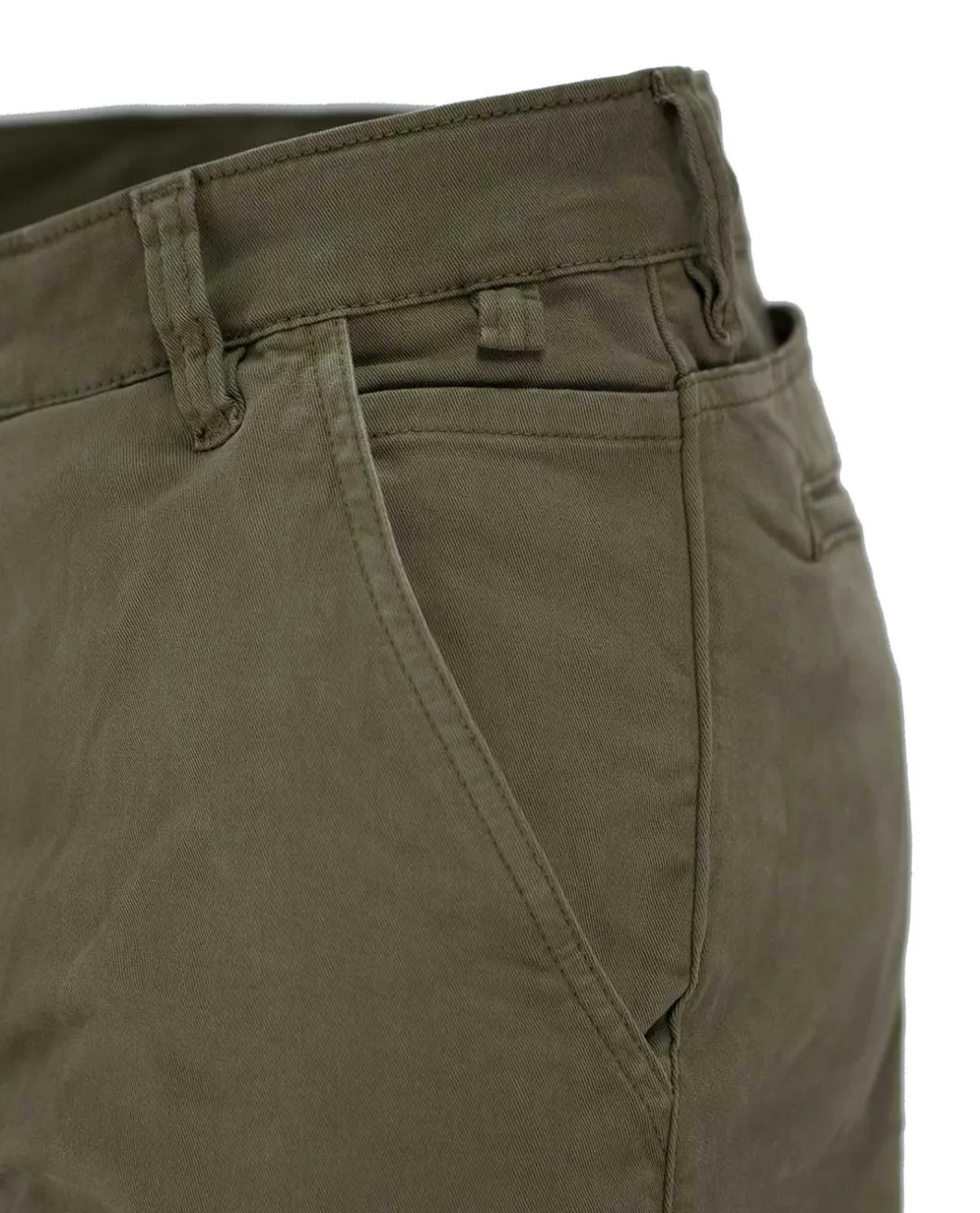 M.U.C. Chino Elastane Flat Dark Earth