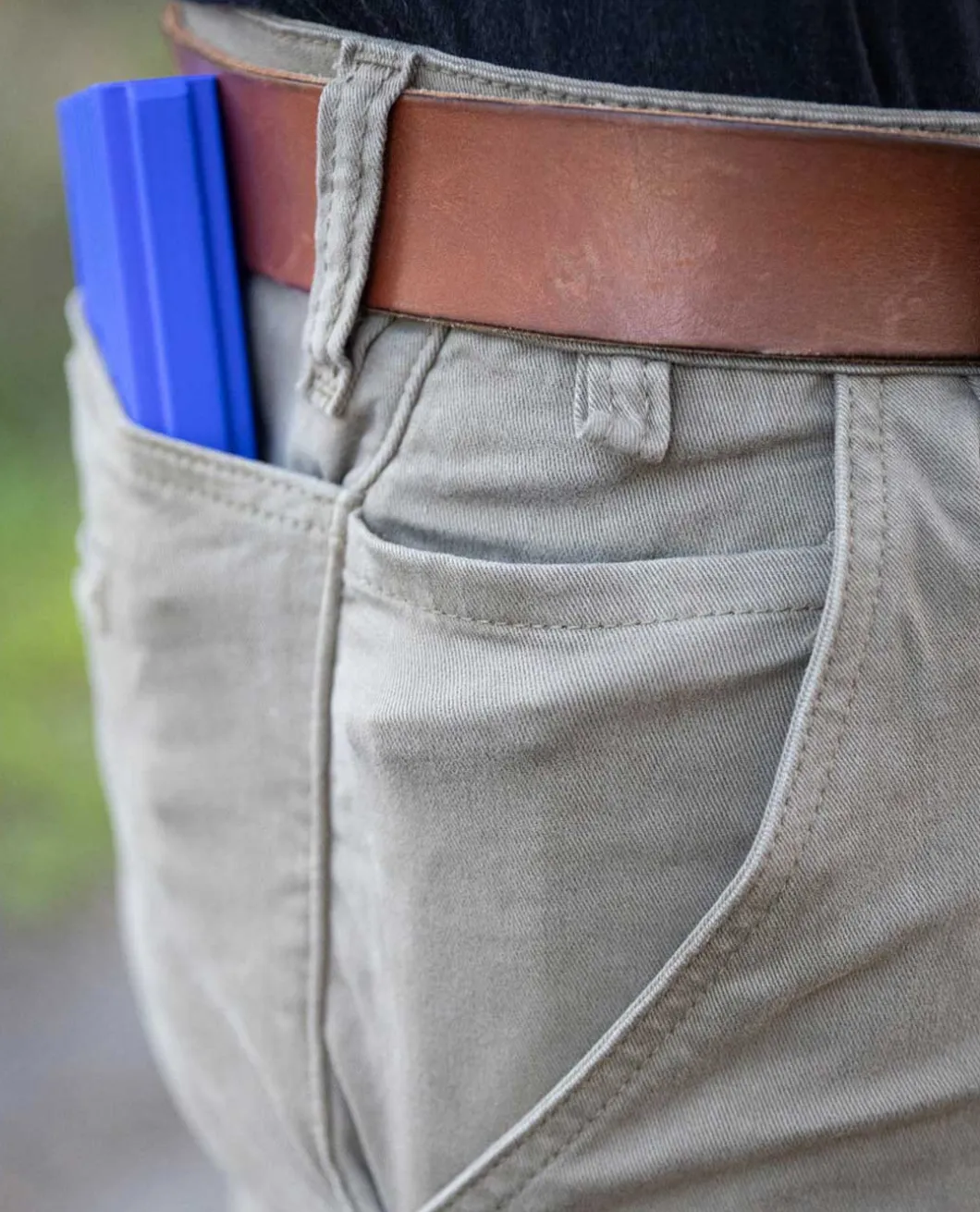 M.U.C. Chino Elastane Flat Dark Earth