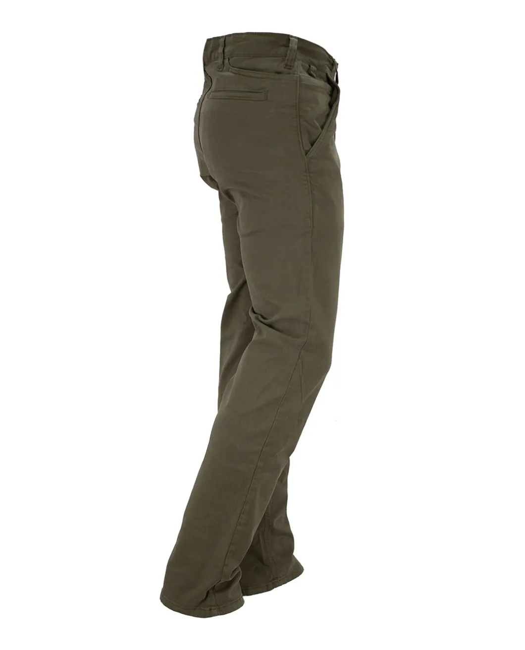 M.U.C. Chino Elastane Flat Dark Earth