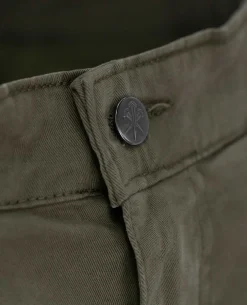 M.U.C. Chino Elastane Flat Dark Earth