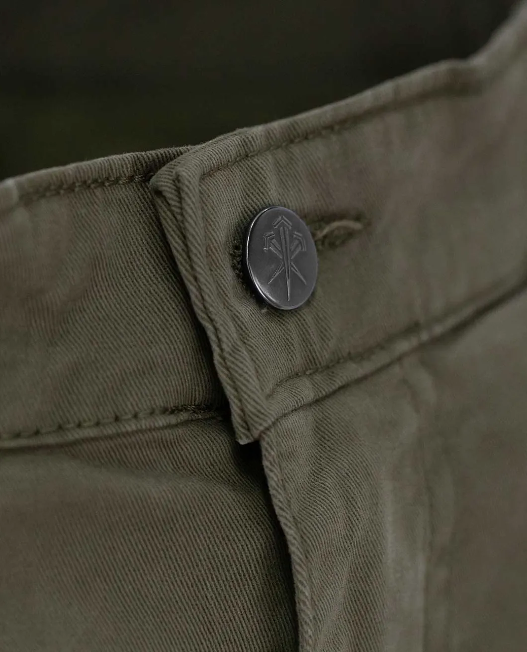 M.U.C. Chino Elastane Flat Dark Earth