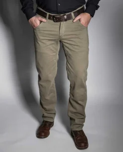 M.U.C. Chino Elastane Flat Dark Earth