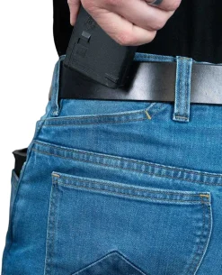 M.U.D. Blue Elastane Zipper Denim ZV 3.0