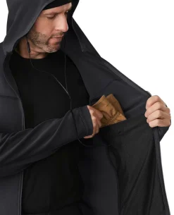 Naga Hoody Full Zip Men's (Gen2.1) Black Schwarz