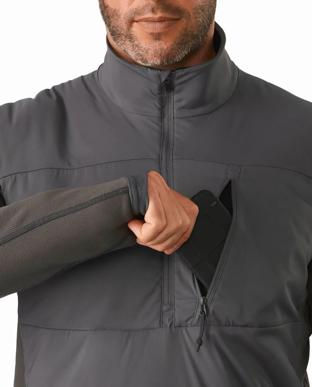 Naga Pullover AR Men's (Gen2.1) Black Schwarz