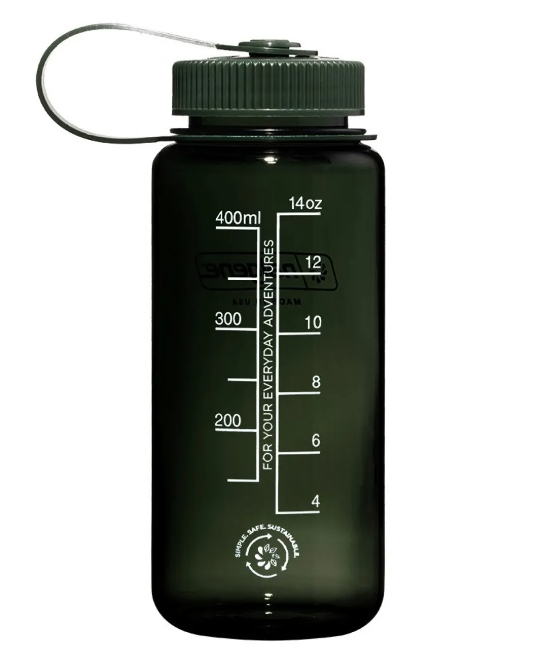 Nalgene Weithals Sustain Trinkflasche 0,5L Jade