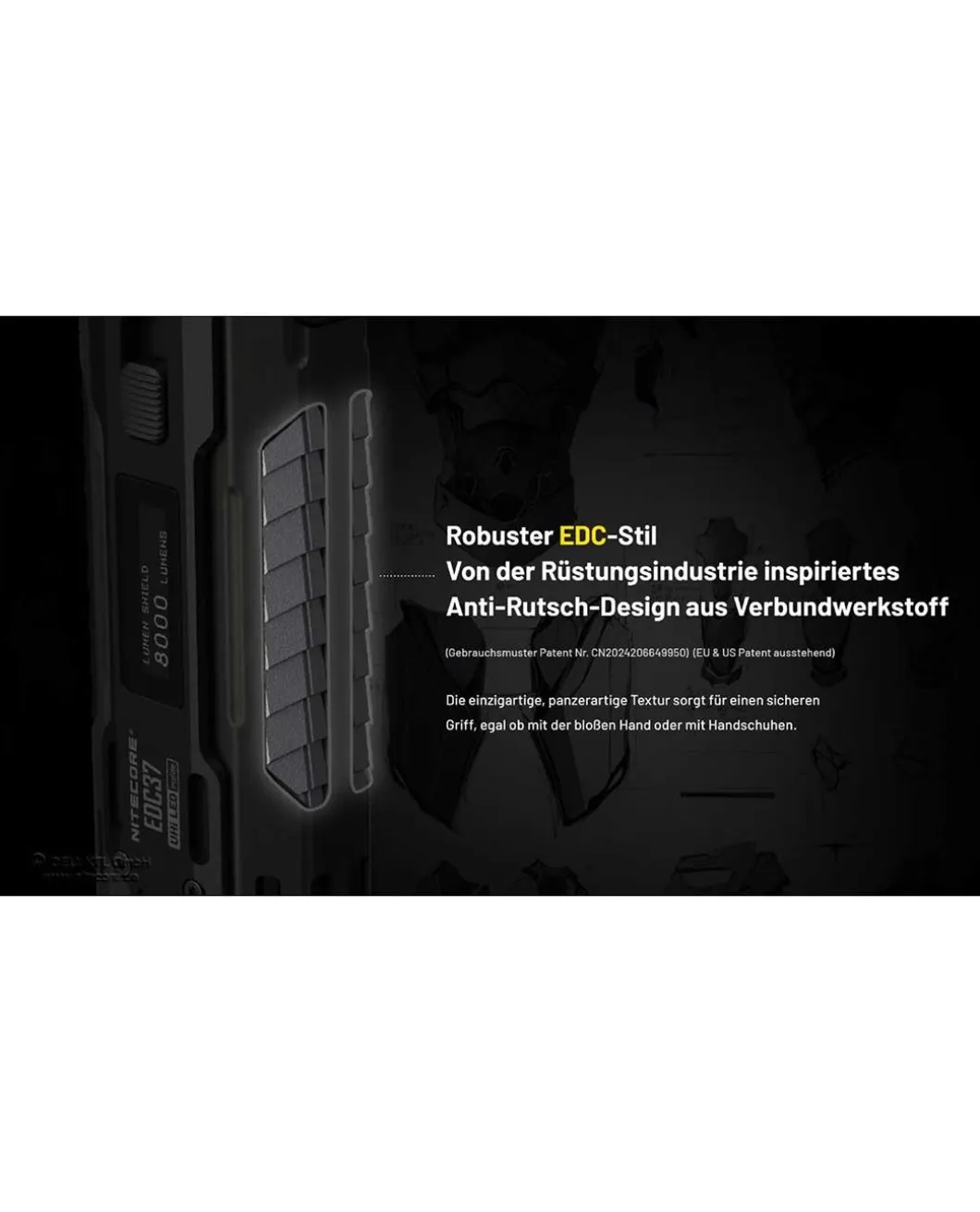 Nitecore EDC37 - 8000 Lumen