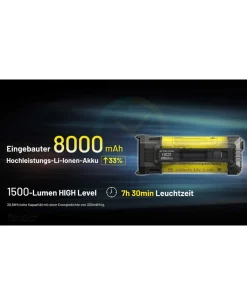 Nitecore EDC37 - 8000 Lumen