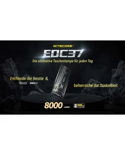 Nitecore EDC37 - 8000 Lumen
