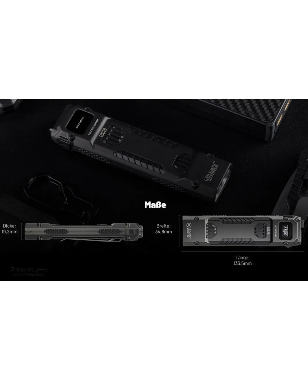 Nitecore EDC29 LUMINBLADE - 6500 Lumen