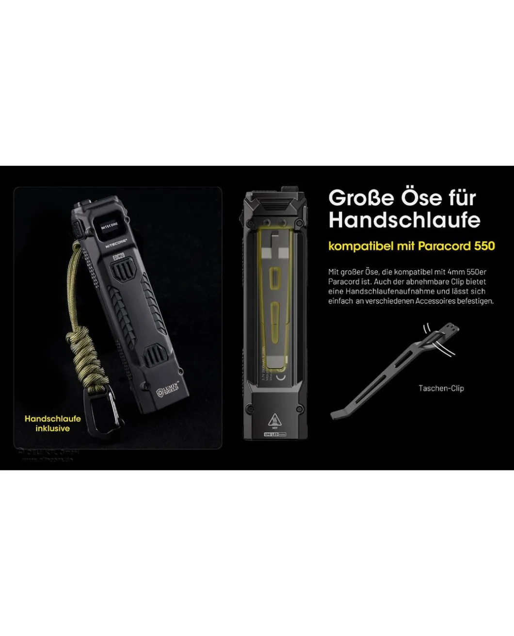 Nitecore EDC29 LUMINBLADE - 6500 Lumen
