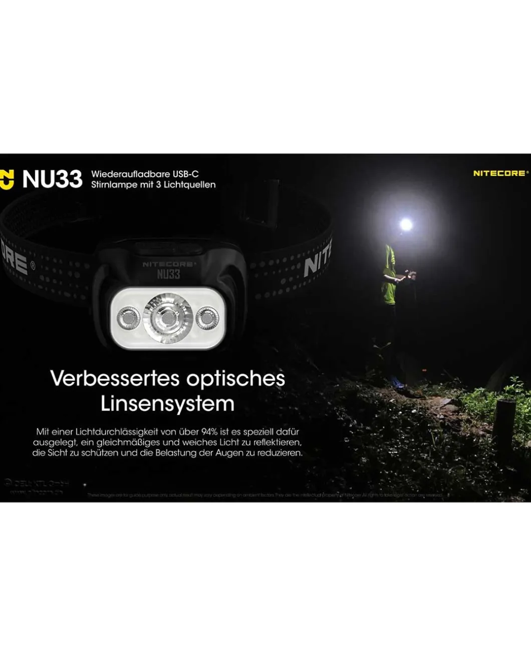 Nitecore NU33 - 700 Lumen