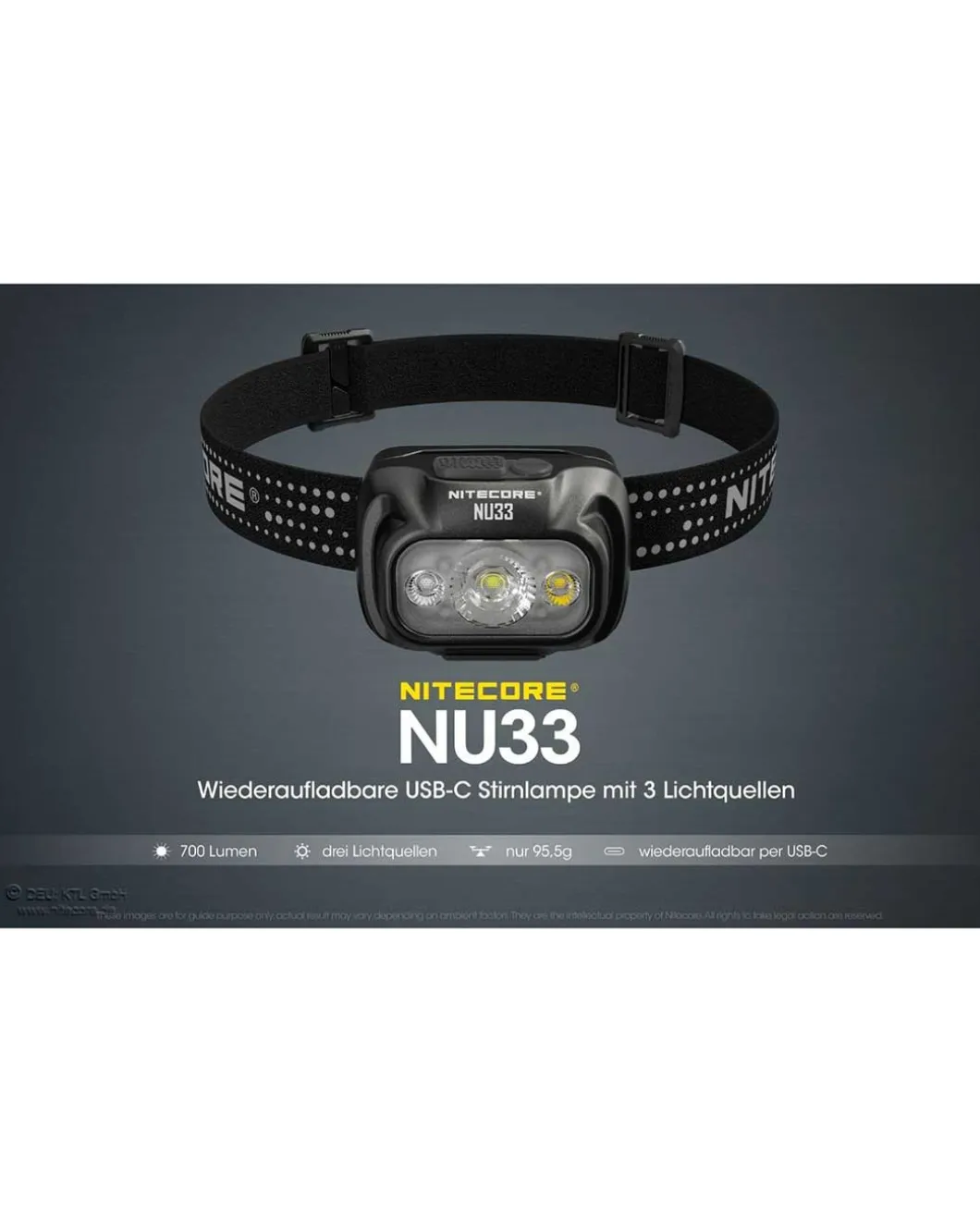 Nitecore NU33 - 700 Lumen