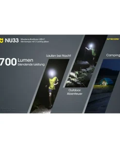 Nitecore NU33 - 700 Lumen