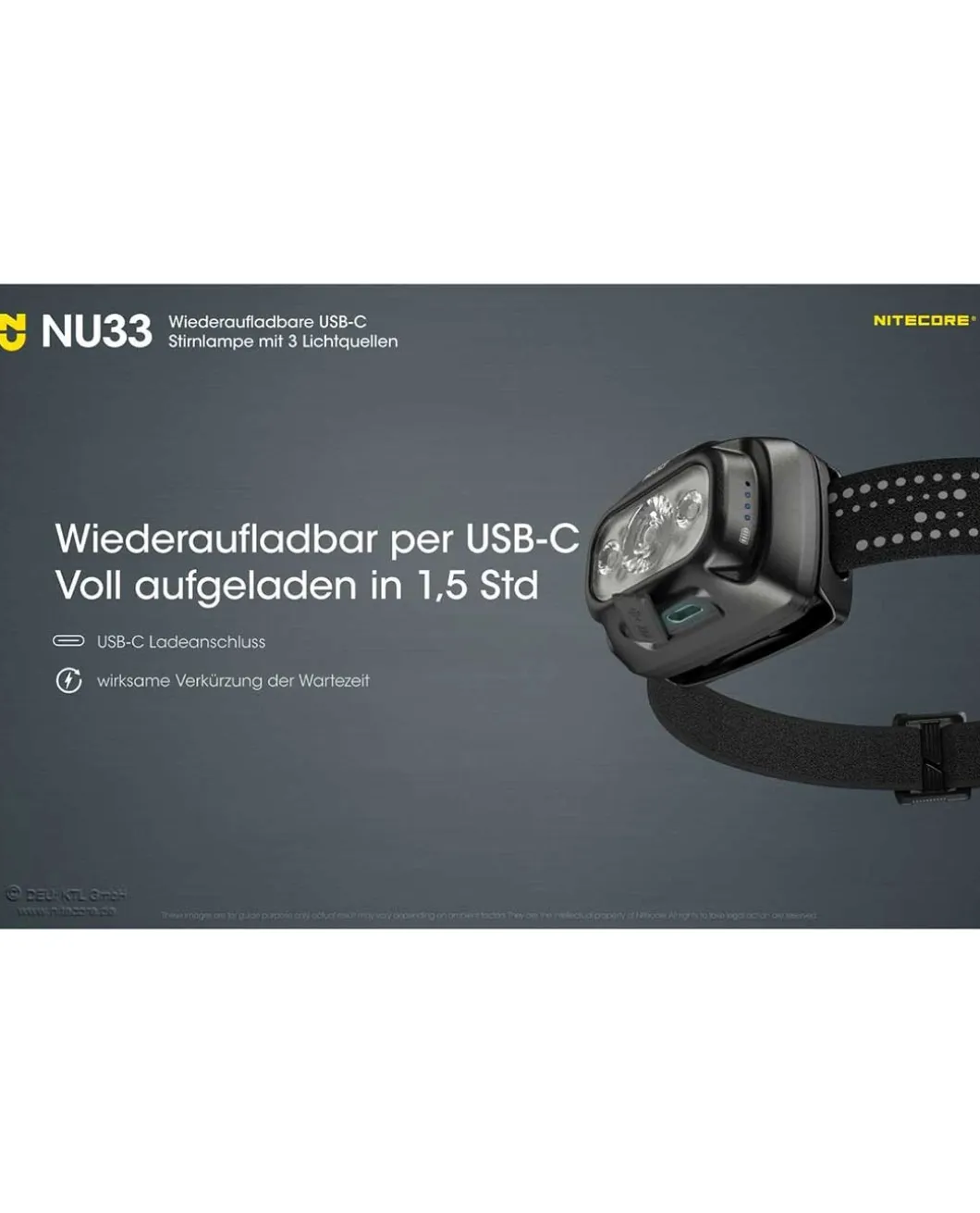 Nitecore NU33 - 700 Lumen