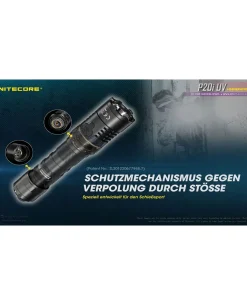 Nitecore P20i UV - 1800 Lumen + UV-Licht