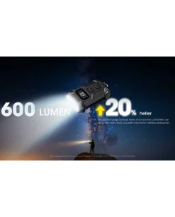 Nitecore TINI 3 - Schwarz, 600 Lumen