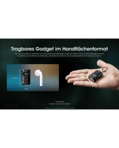 Nitecore TINI 3 - Schwarz, 600 Lumen