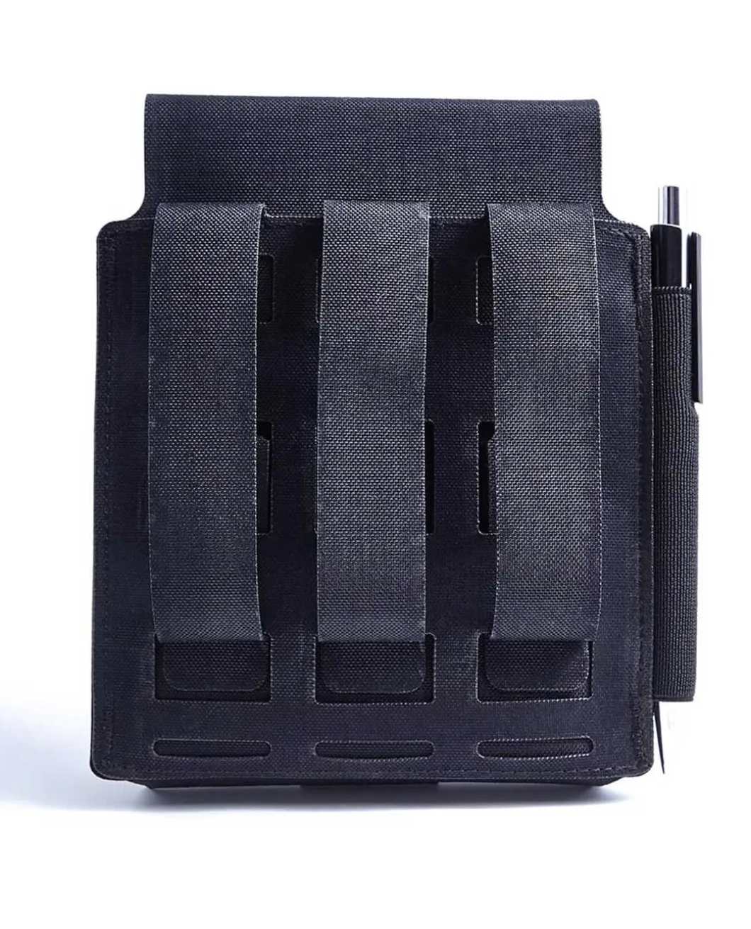 Note Pouch Vertical Molle Black Schwarz