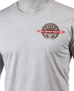Not on my Watch Tee Jet Grey