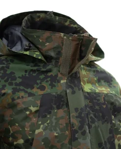 Nässeschutzjacke SpezKr 5farb Flecktarn