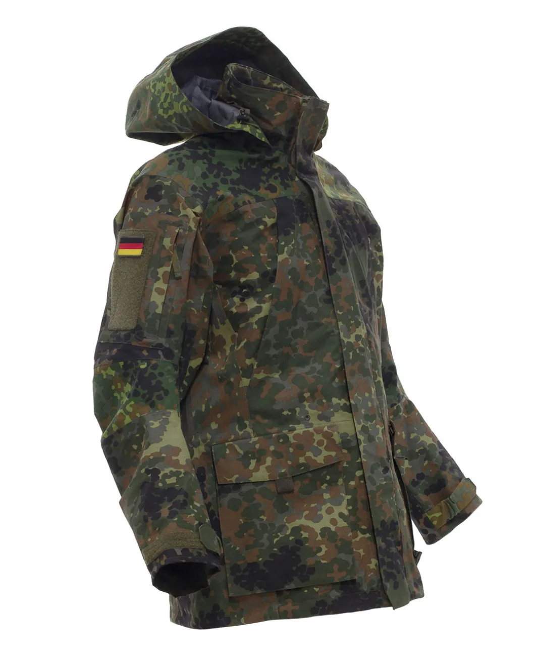 Nässeschutzjacke SpezKr 5farb Flecktarn