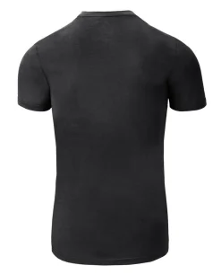 Organic Cotton T-Shirt Slim Black Schwarz
