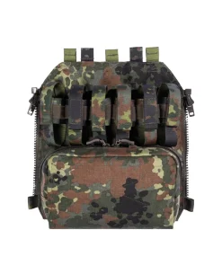 Panel Rücken Assault zippbar LT400/II Flecktarn, S
