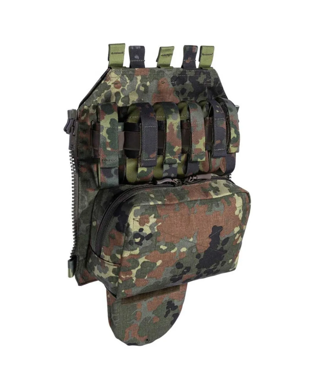 Panel Rücken Assault zippbar LT400/II Flecktarn, S