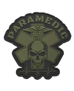 Paramedic Skull Olive