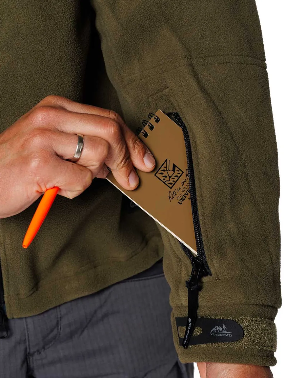 Patriot Jacket Double Fleece Olive Green