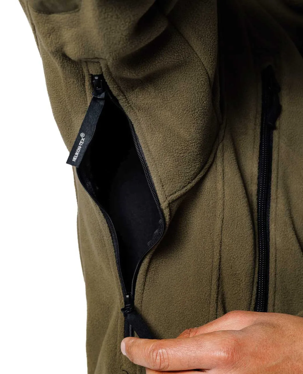 Patriot Jacket Double Fleece Olive Green
