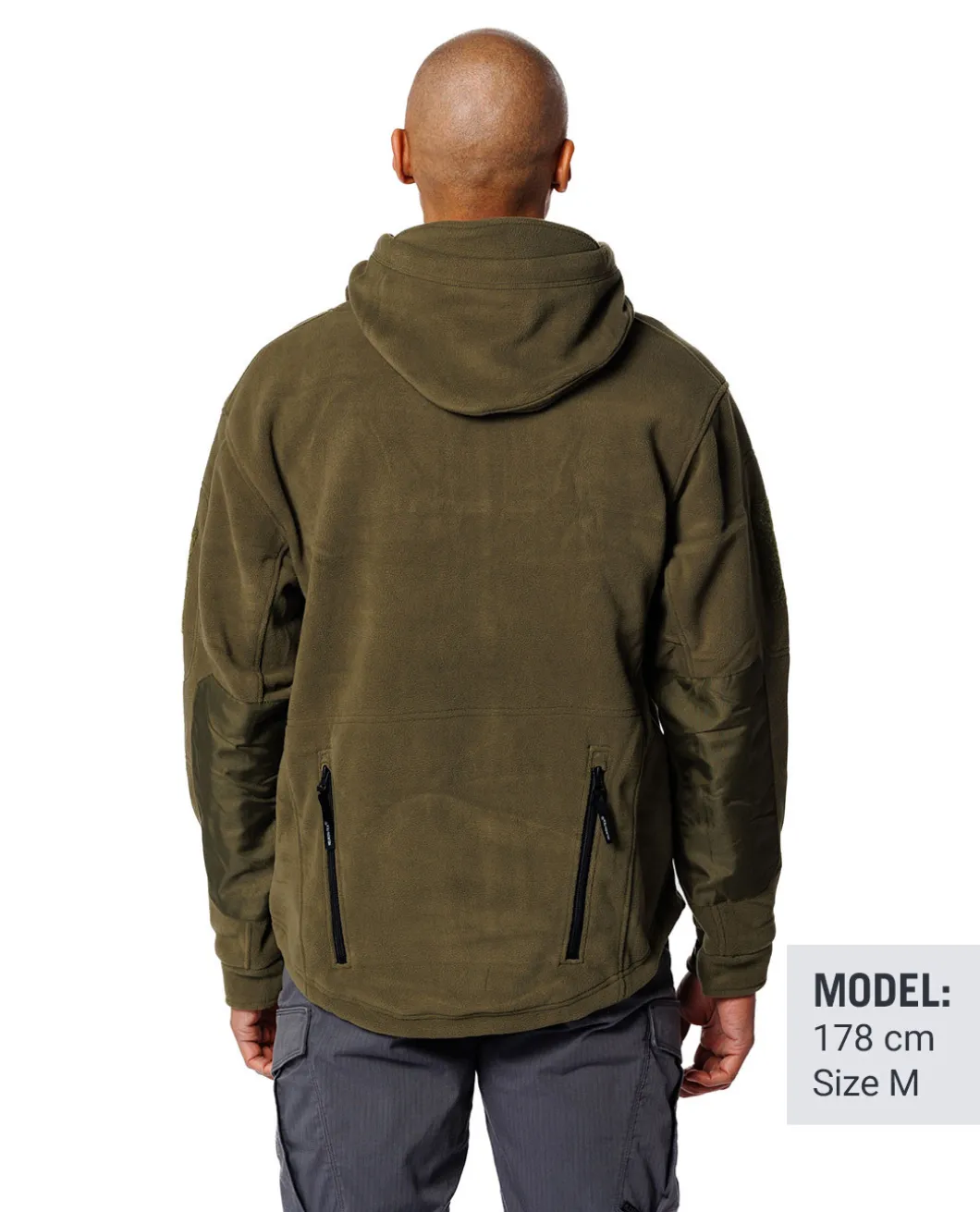 Patriot Jacket Double Fleece Black Schwarz