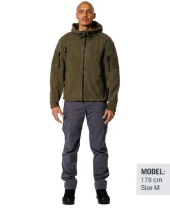 Patriot Jacket Double Fleece Black Schwarz